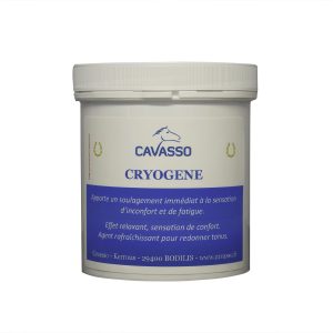 Pot 430 gr de cryogène Cavasso pour soulager le cheval après un effort ou un choc