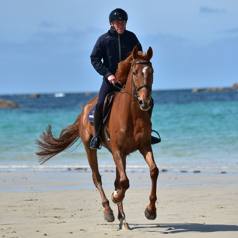 Cavasso, la passion pour les chevaux, la mer et le sport de haut niveau
